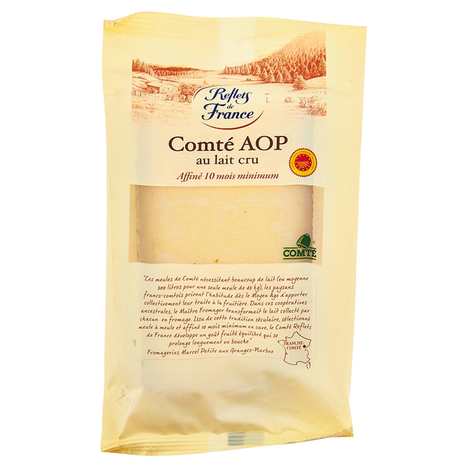 Comté Au Lait Cru AOP Affiné de 10 mois Minimum...
