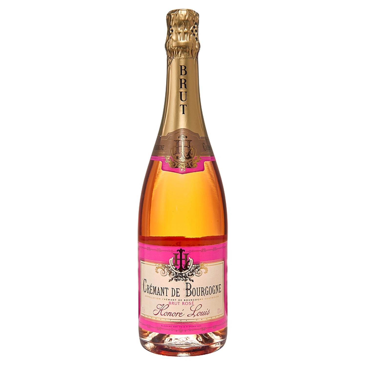 Crémant de Bourgogne brut rosé HONORE LOUIS