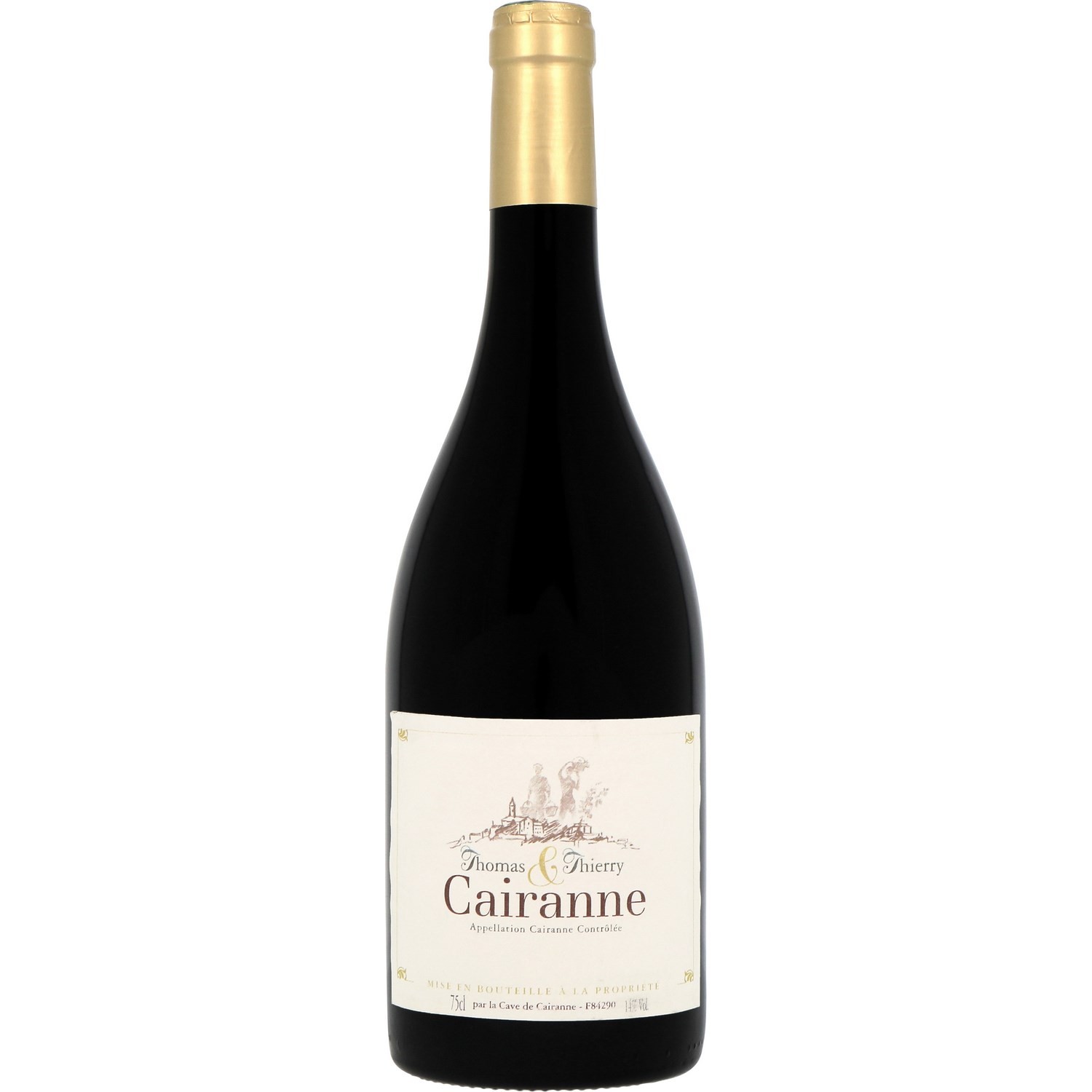 Vin Rouge Vallée du Rhône Cairanne Grenache - S...