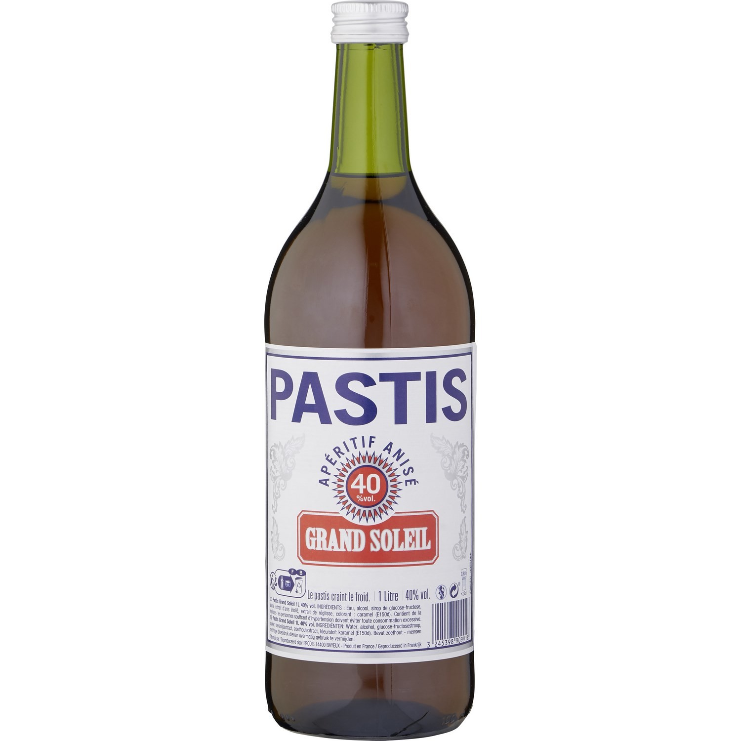 GRAND SOLEIL Pastis Grand Soleil  code EAN 3245398909918 