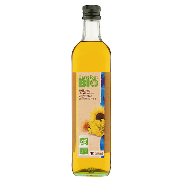 Mélange de 4 huiles végétales