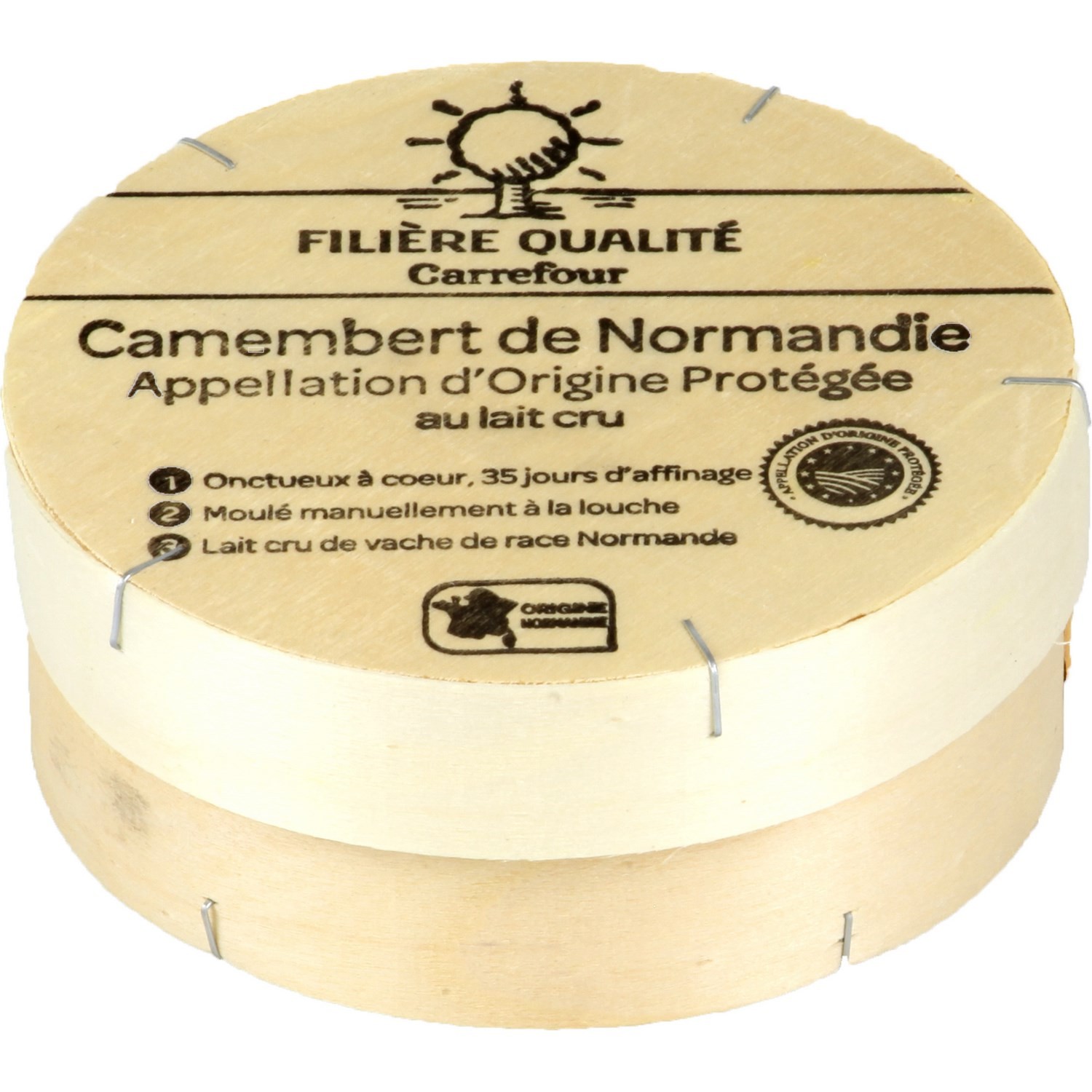 Camembert de Normandie AOP FILIERE QUALITE CARR...