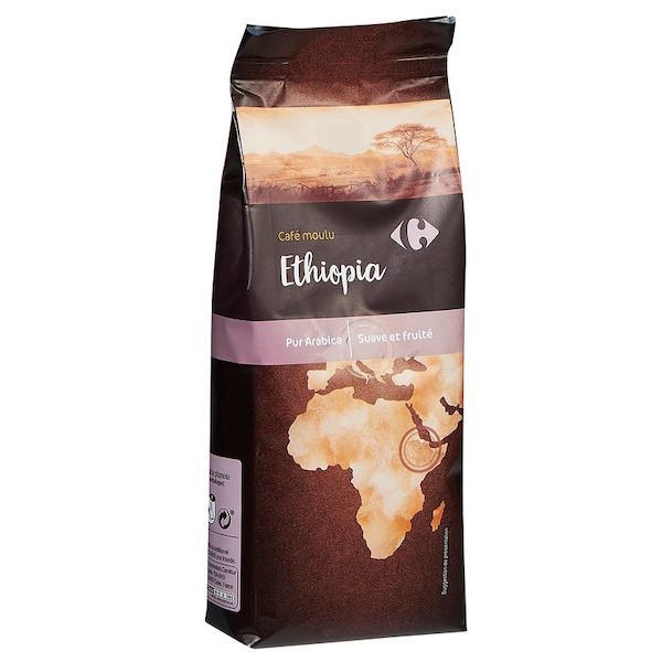 carrefour Café moulu "Origine" code EAN 3245411430740 