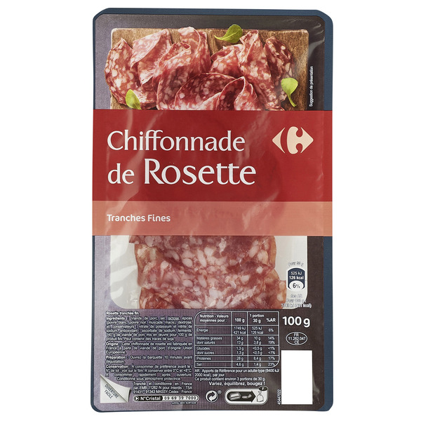 Charcuterie en tranches