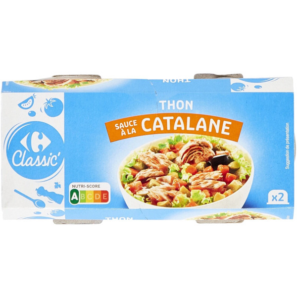 CARREFOUR CLASSIC' Thon code EAN 3245411849931 