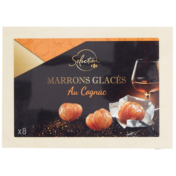 Marrons glacés au cognac