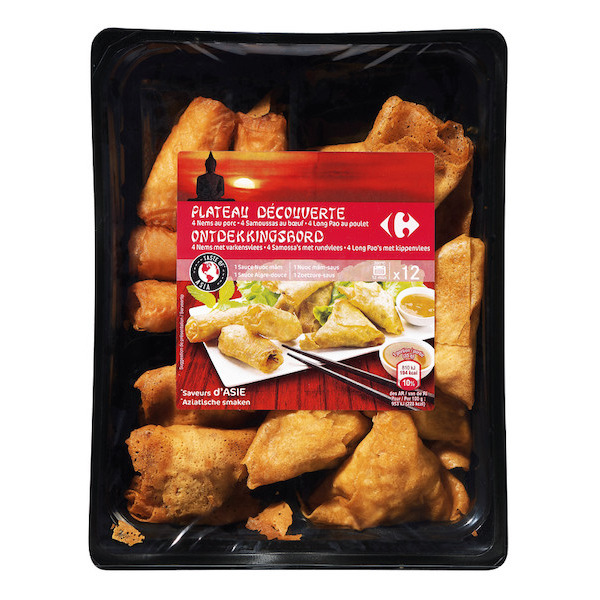 PLATEAU ASIATIQUE CARREFOUR