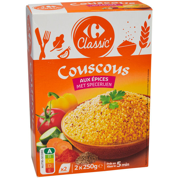Couscous aux épices