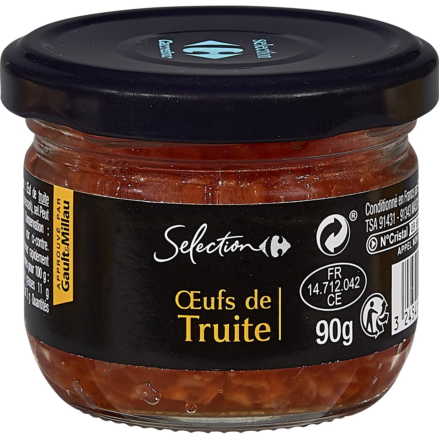 Œufs de truite  CARREFOUR SELECTION