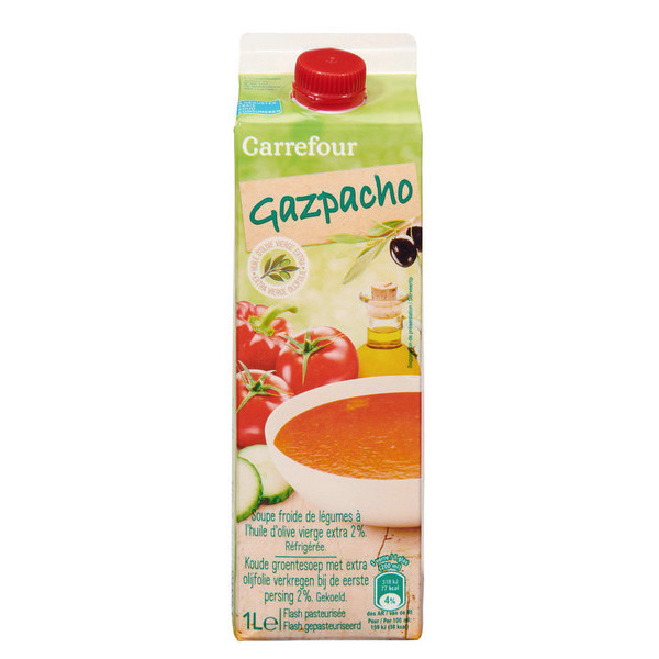 carrefour Gazpacho  code EAN 3245413852540 