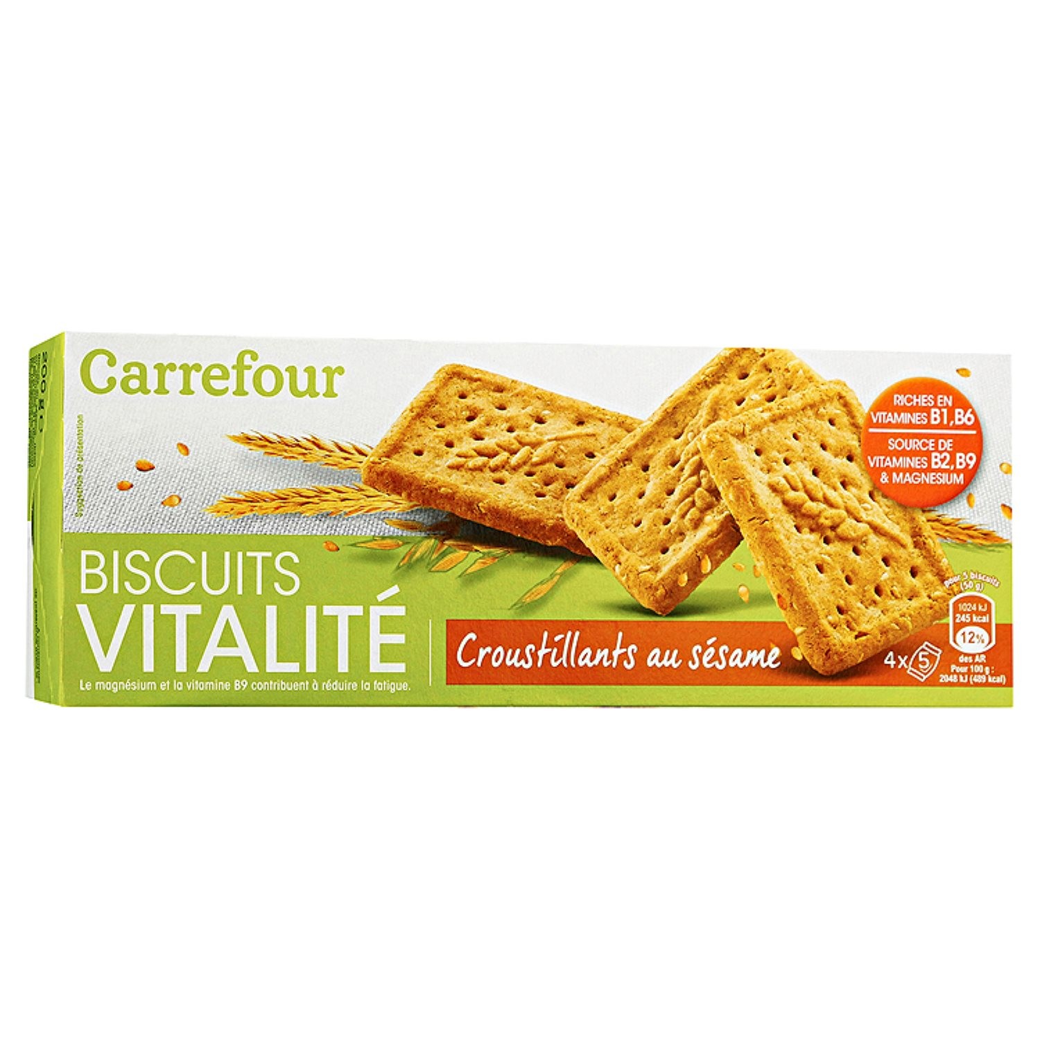 Biscuits au sésame CARREFOUR