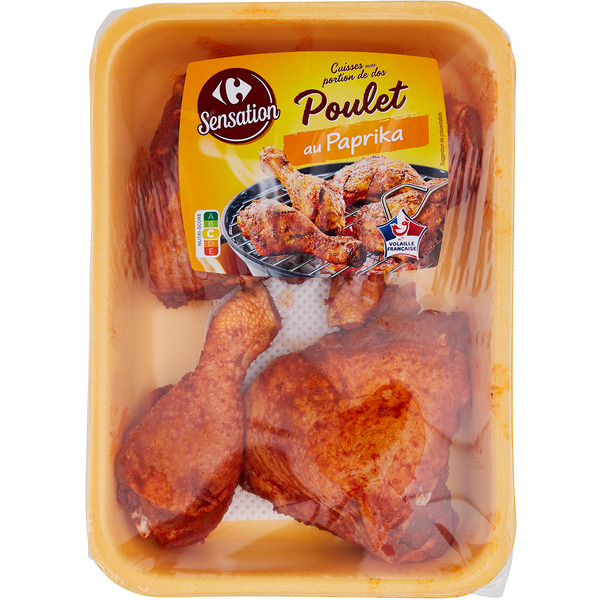Cuisses de poulet au paprika
