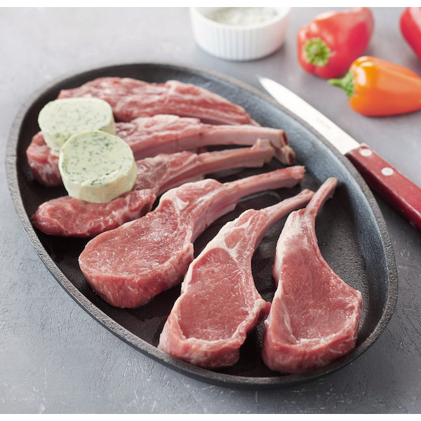 Agneau : côte*** avec os à griller, beurre aux fines herbes 3245414056121 (3245414056121)