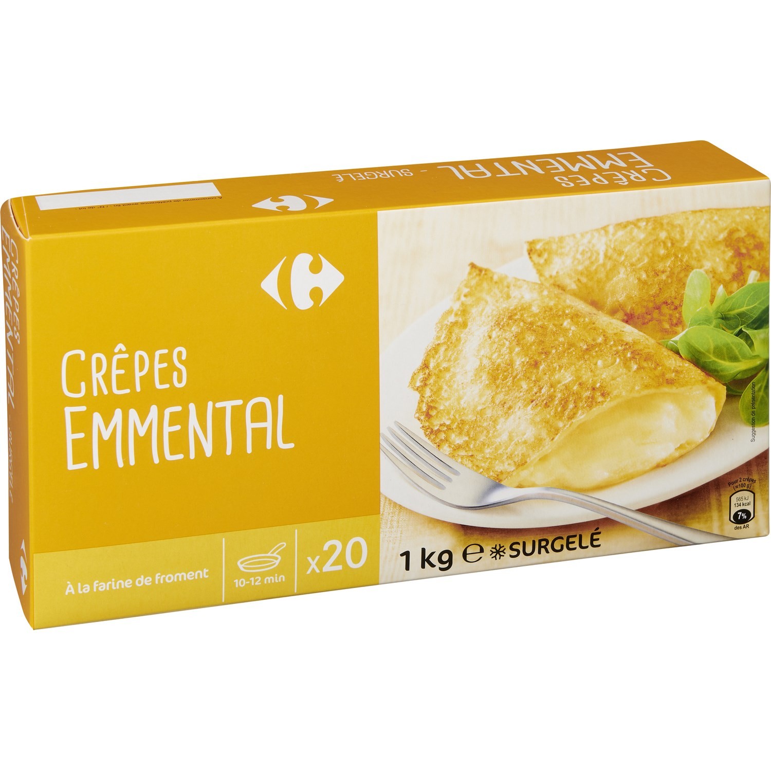 Crêpes emmental CARREFOUR