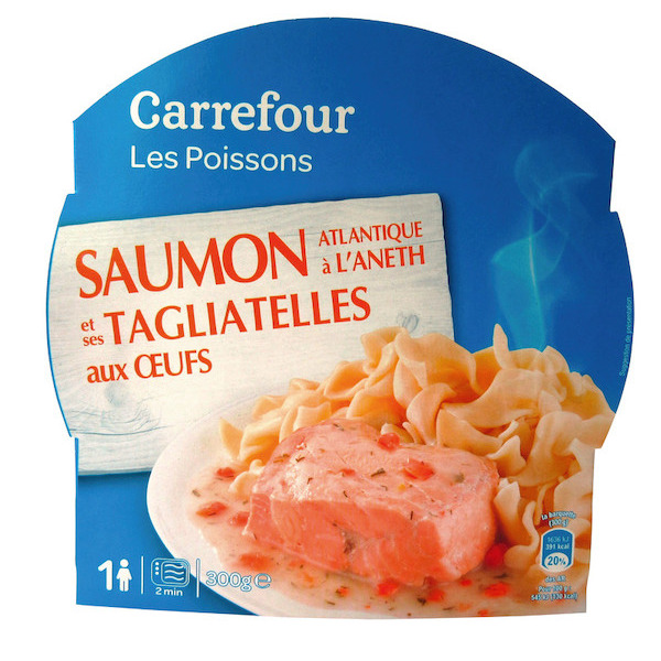 Plat cuisiné individuel micro-ondable