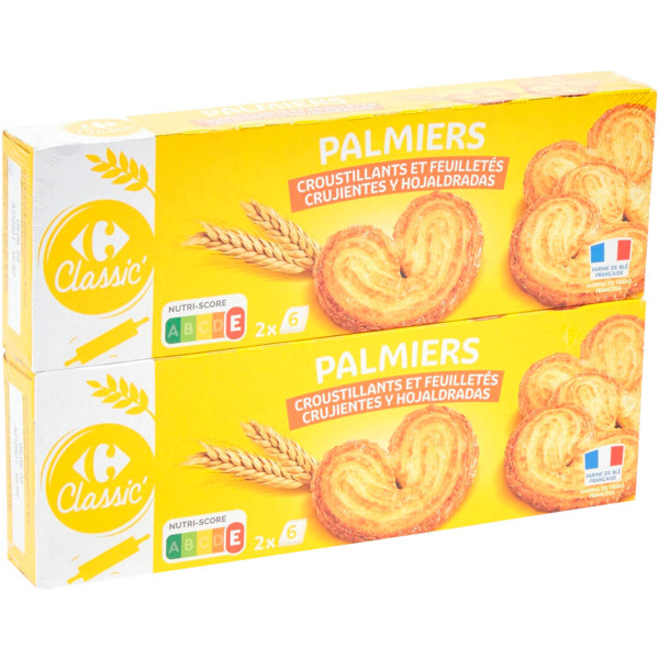 CARREFOUR CLASSIC' Palmiers code EAN 3245414187016 