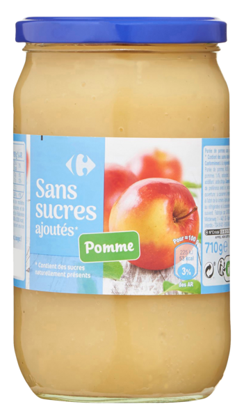 Compote de pommes 3245414620131 CARREFOUR