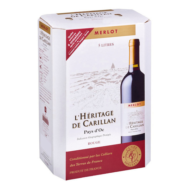 L'HÉRITAGE DE CARILLAN I.G.P. Pays d'Oc code EAN 3245414653948 