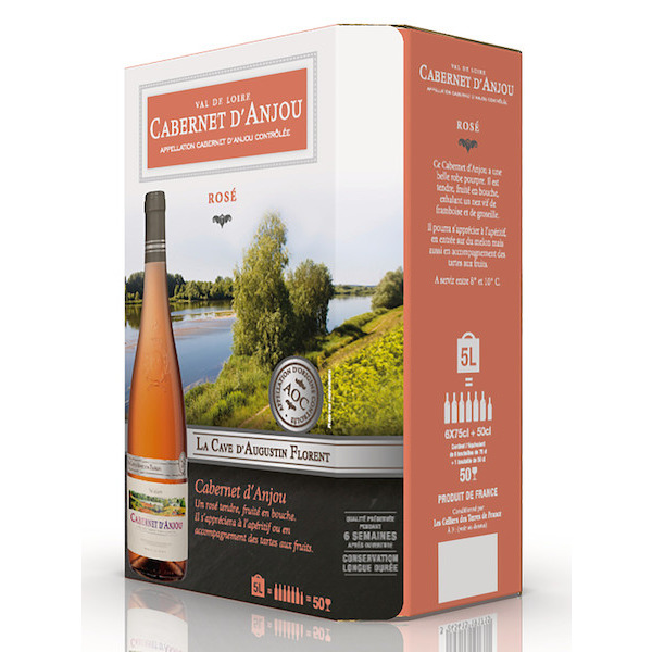 A.O.P. Cabernet d'Anjou rosé 
