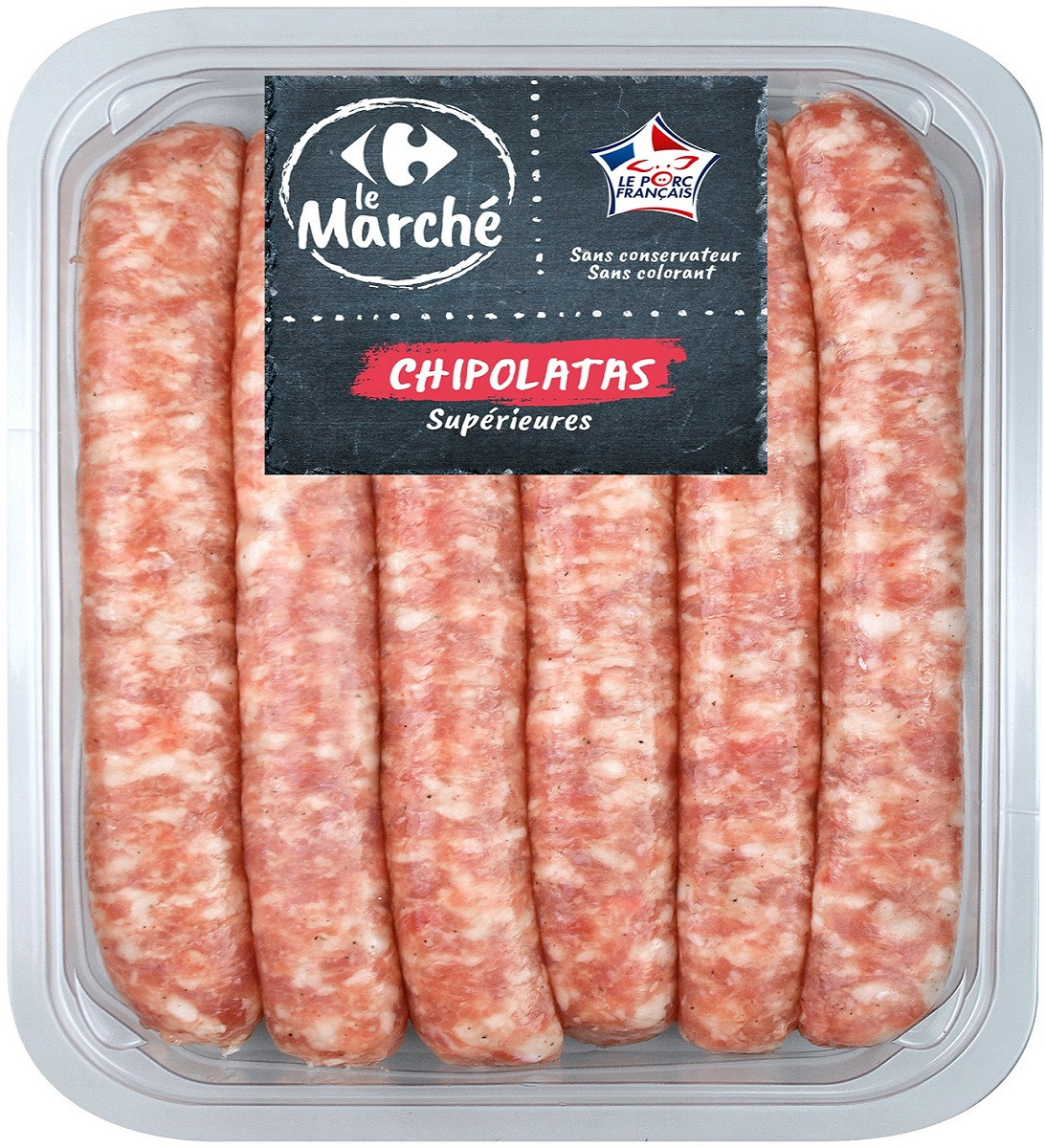 Chipolatas supérieures CARREFOUR