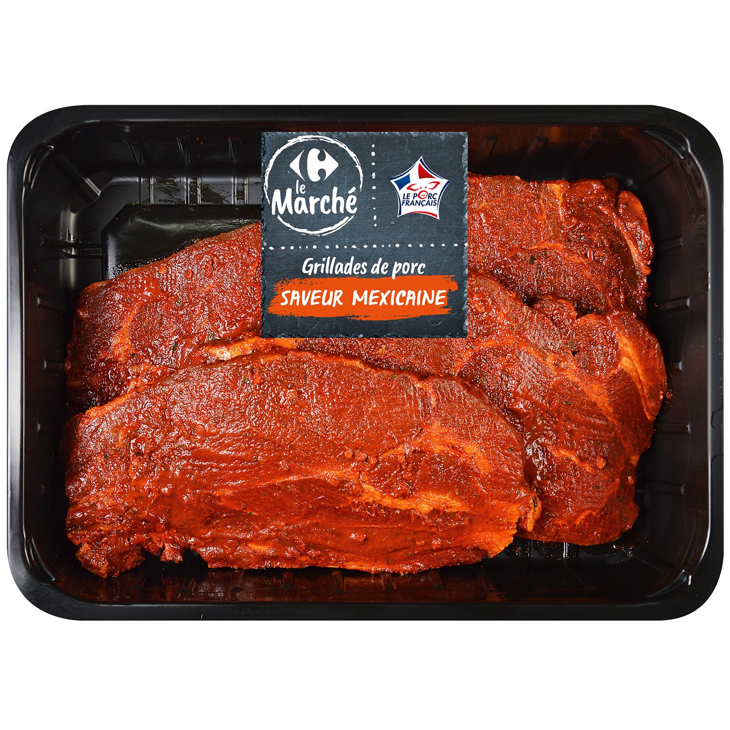 Echine de porc à la mexicaine CARREFOUR