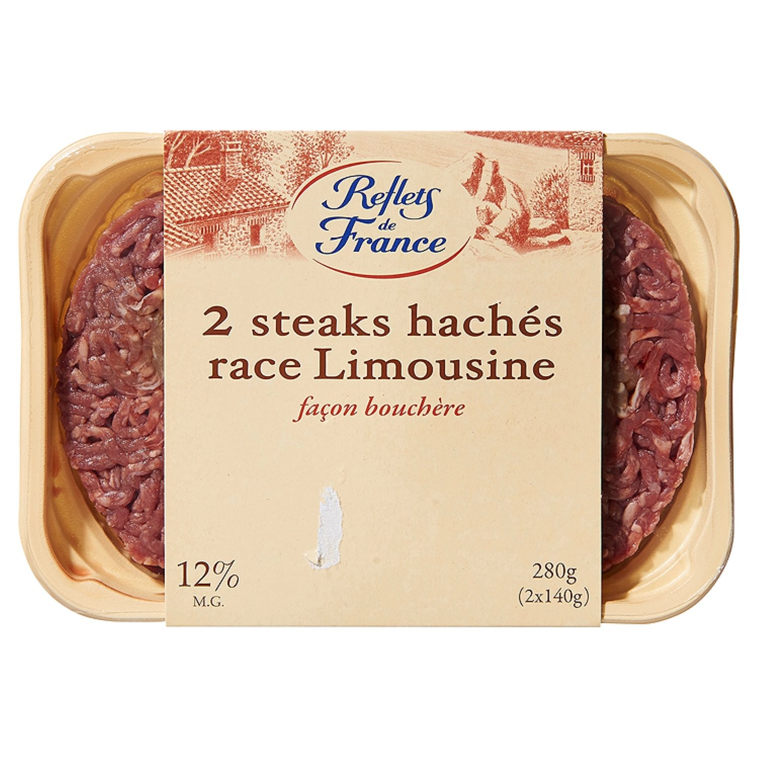 Steak haché viande bovine race Limousine REFLET...