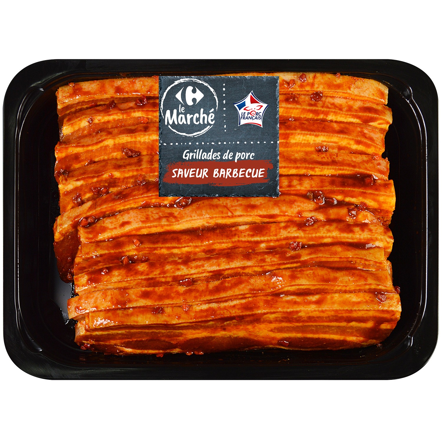 Poitrine de porc barbecue CARREFOUR