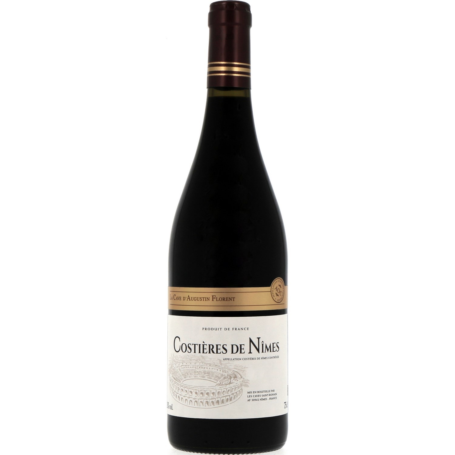 Vin rouge Costières De Nîmes LA CAVE D'AUGUSTIN...