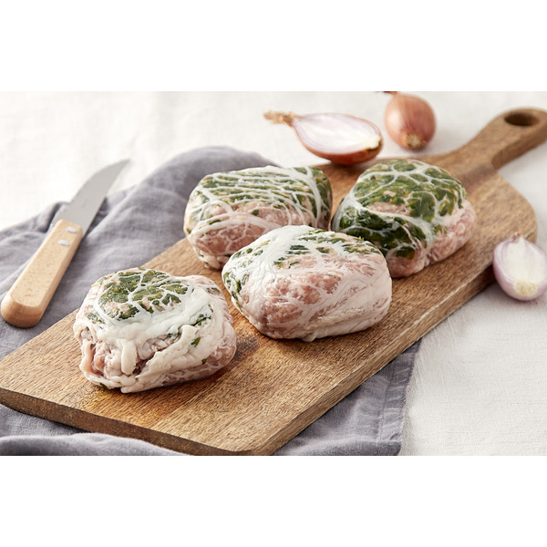  4 crépinettes de porc CARREFOUR Le Marché code EAN 3245415959346 