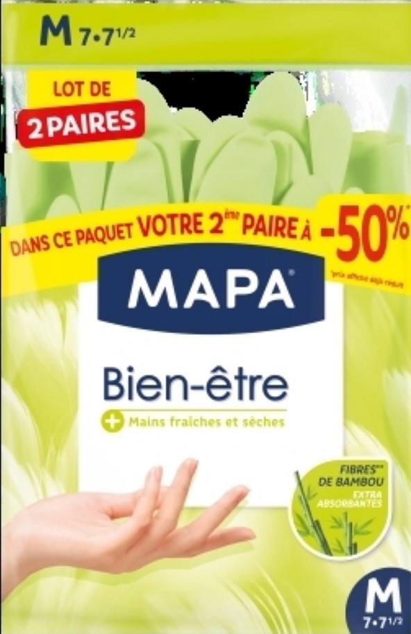 Gants de ménage bien-être TM MAPA
