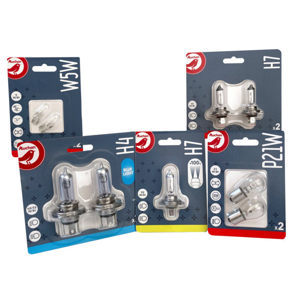  20% D'économie Sur Les Ampoules Auto Auchan code EAN 3245676310306 