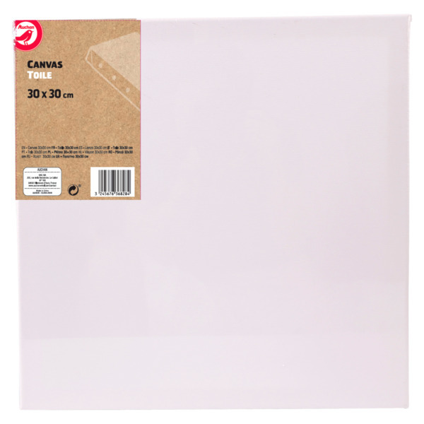  Auchan Toile 30X30X1,6Cm code EAN 3245676368284 