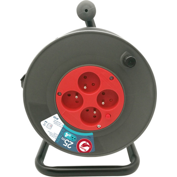 Enrouleur De Jardin 4 Prises 16A 25 M  3245676423808 