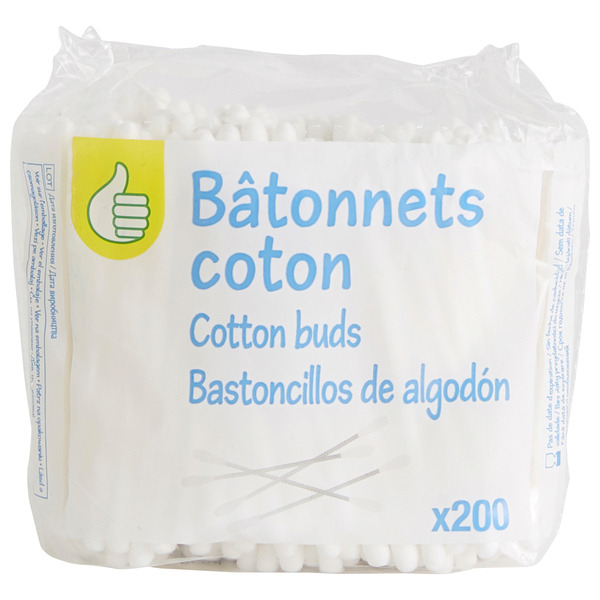 Bâtonnets Coton Pouce code EAN 3245677739915 
