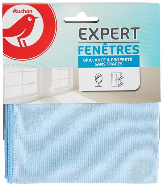  Lavette Microfibre Auchan code EAN 3245678131701 