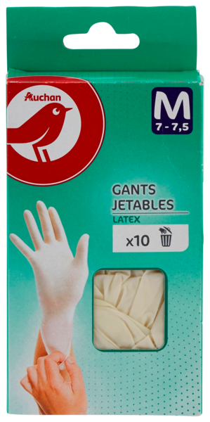 Gants Fins En Latex Auchan