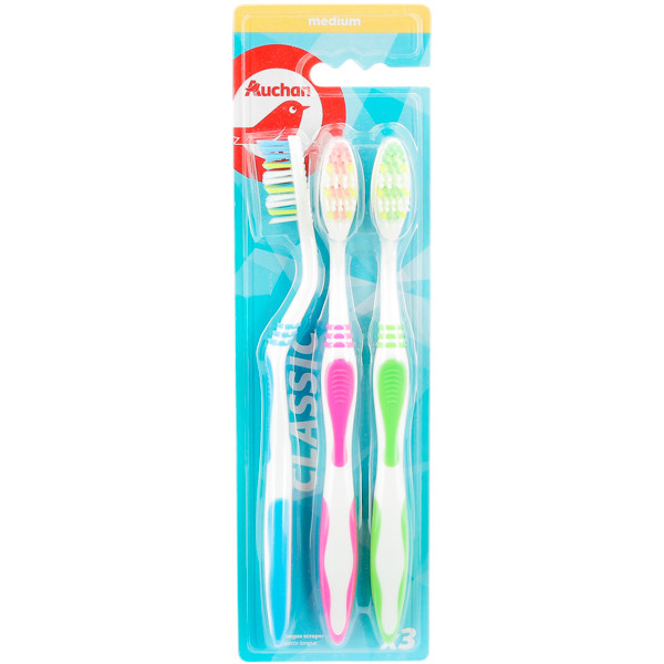  20% D'economie Sur Les Brosses À Dents Auchan code EAN 3245678670989 