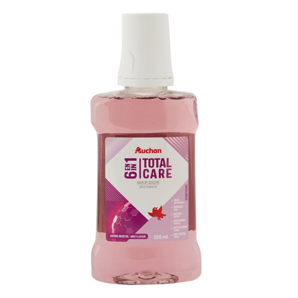  20% D'economie Sur La Gamme Bain De Bouche Auchan code EAN 3245678674925 