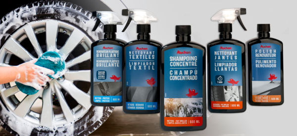  25% D'économie Sur Les Produits D'entretien Auto Auchan code EAN 3245678880043 