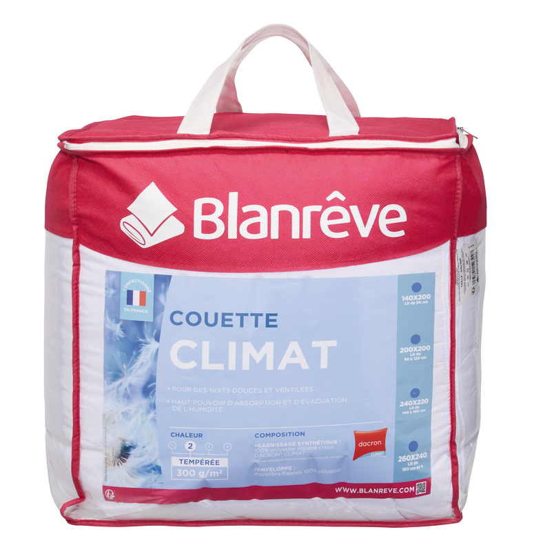 COUETTE RESPIRANTE DACRON BLANREVE