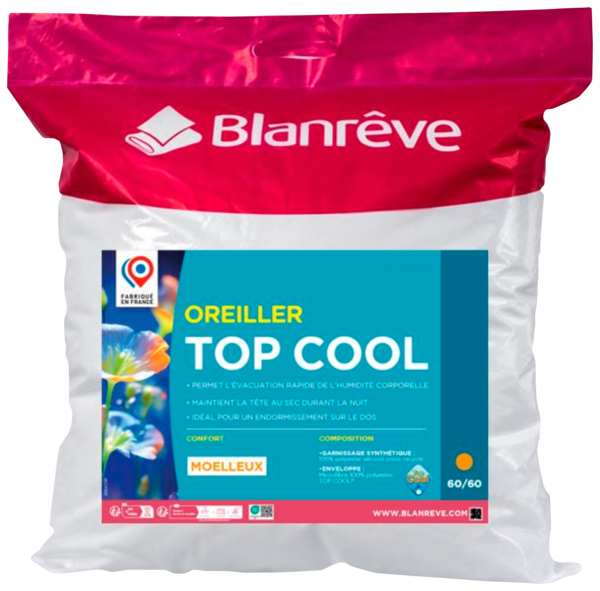 BLANREVE OREILLER MOELLEUX TOP COOL®
BLANRÊVE BLANREVE code EAN 3245841709430 