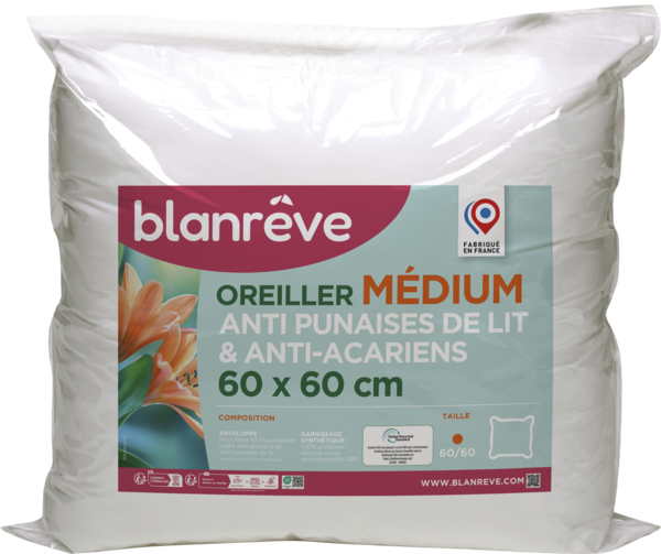  Oreiller Blanrêve Différent Traitement code EAN 3245841728233 