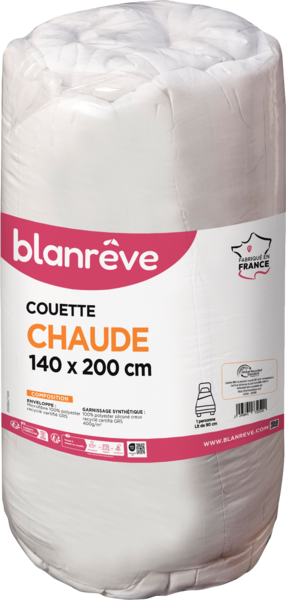 BLANREVE Couette Chaude Blanrêve  code EAN 3245841732520 