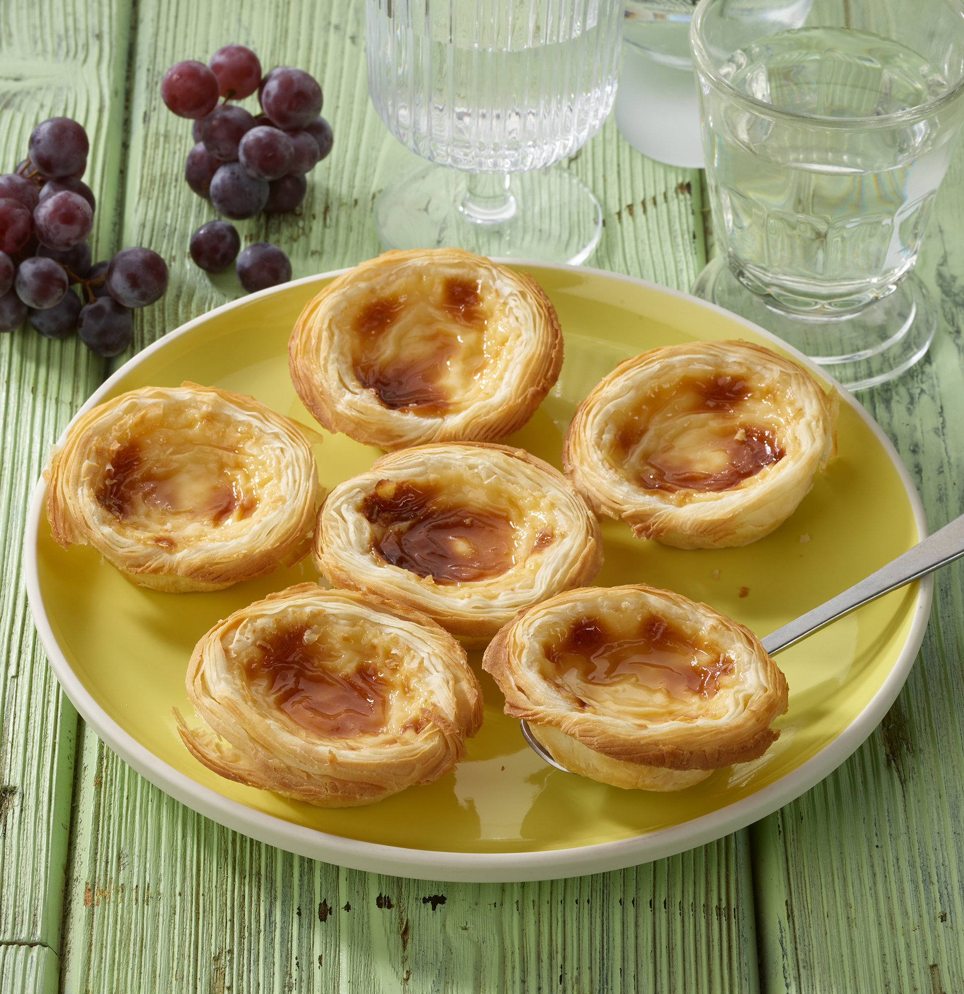 6 Pastéis de nata