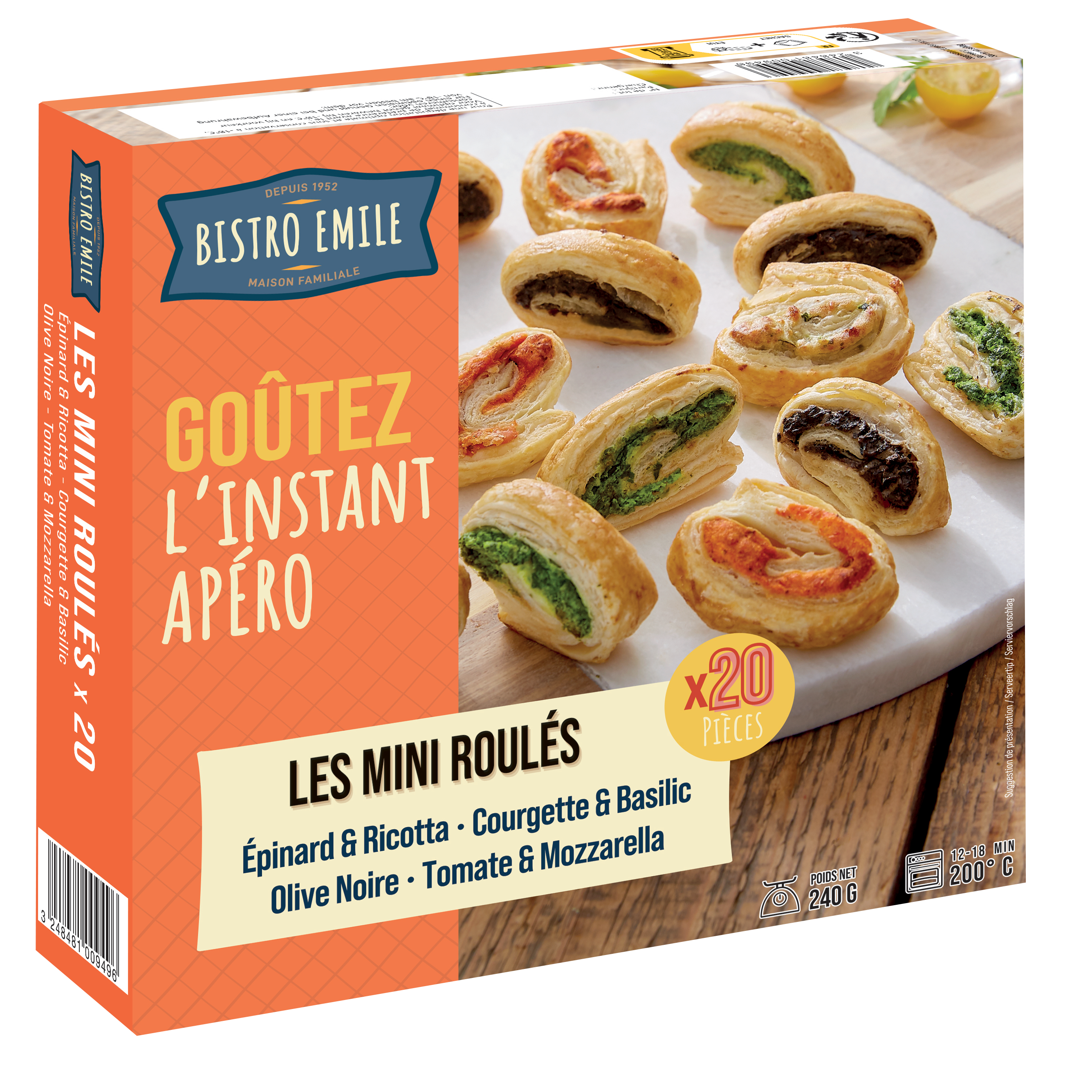 FEUILLETÉS APÉRITIFS SURGELÉS