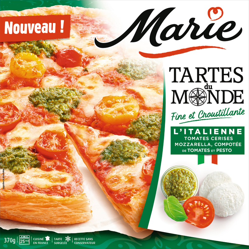 TARTE DU MONDE  ITALIENNE MARIE