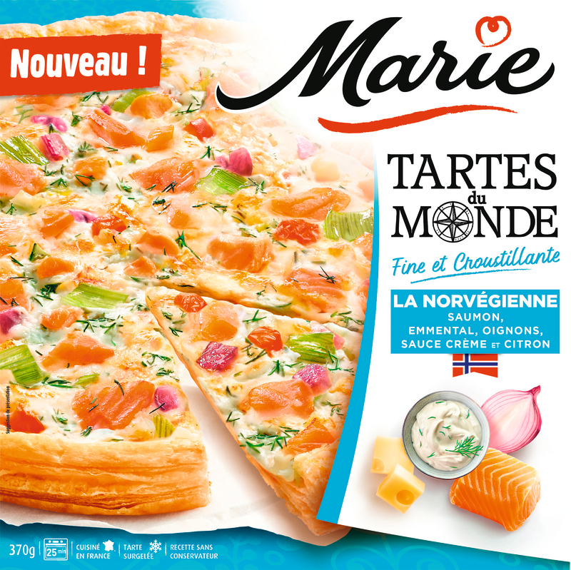 MARIE TARTE DU MONDE NORVEGIENNE code EAN 3248830000204 