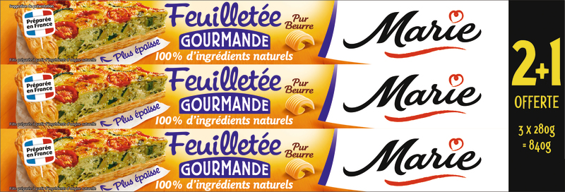 PÂTES FEUILLETÉES GOURMANDE marie