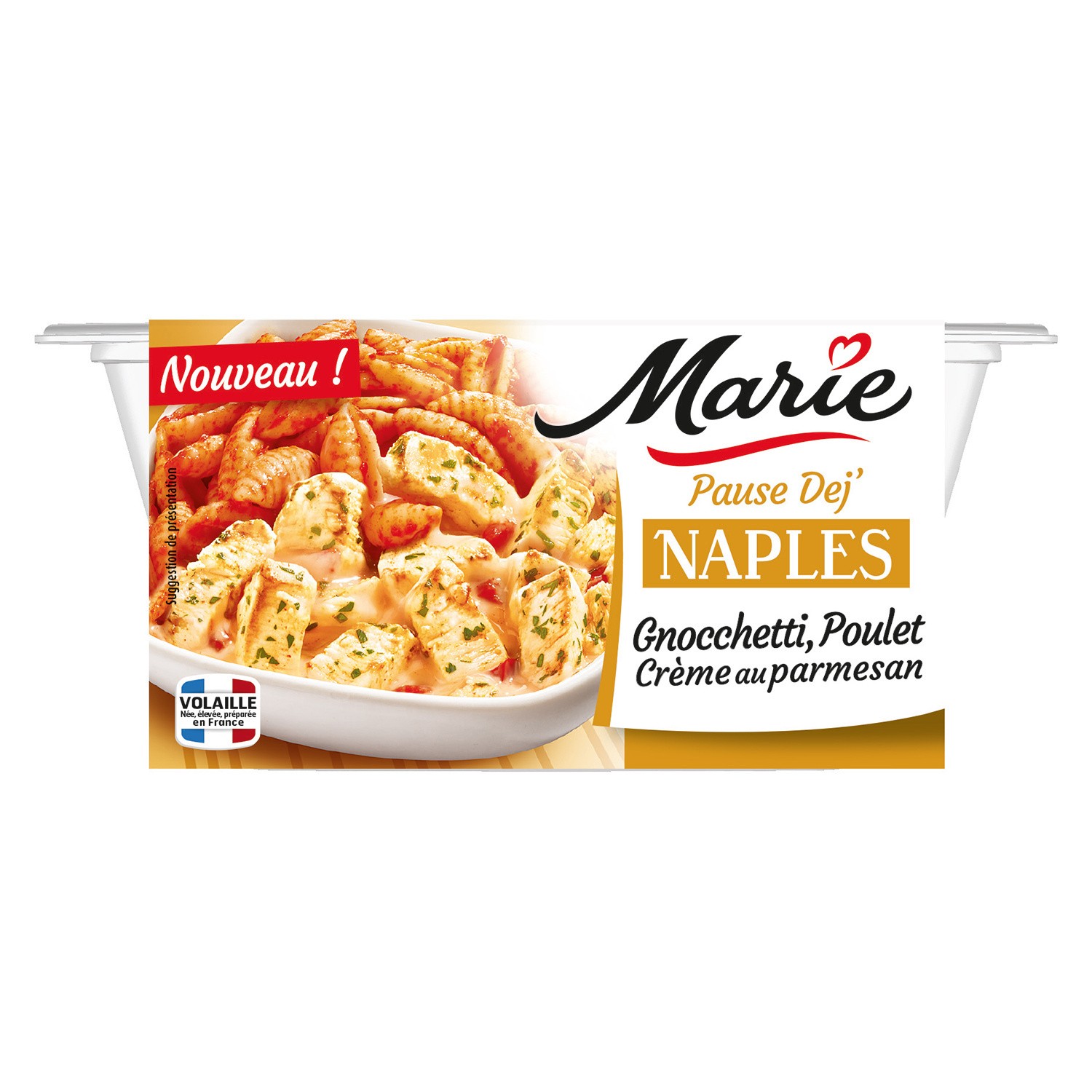 Gnocchetti poulet crème au parmesan MARIE