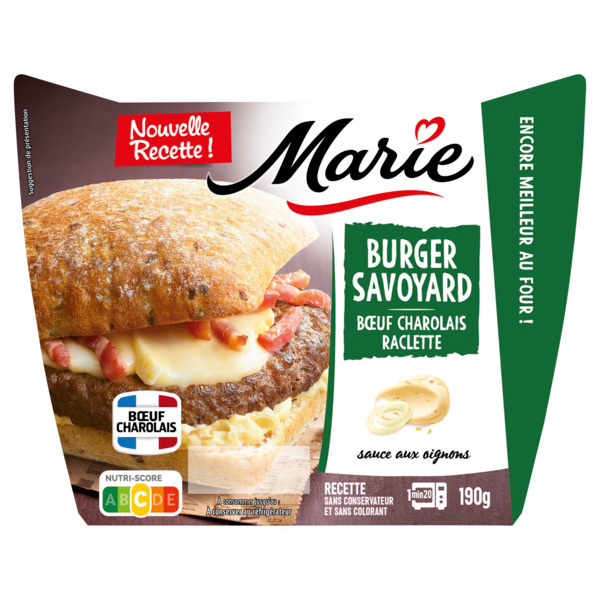 MARIE BURGER SAVOYARD
 code EAN 3248830001751 